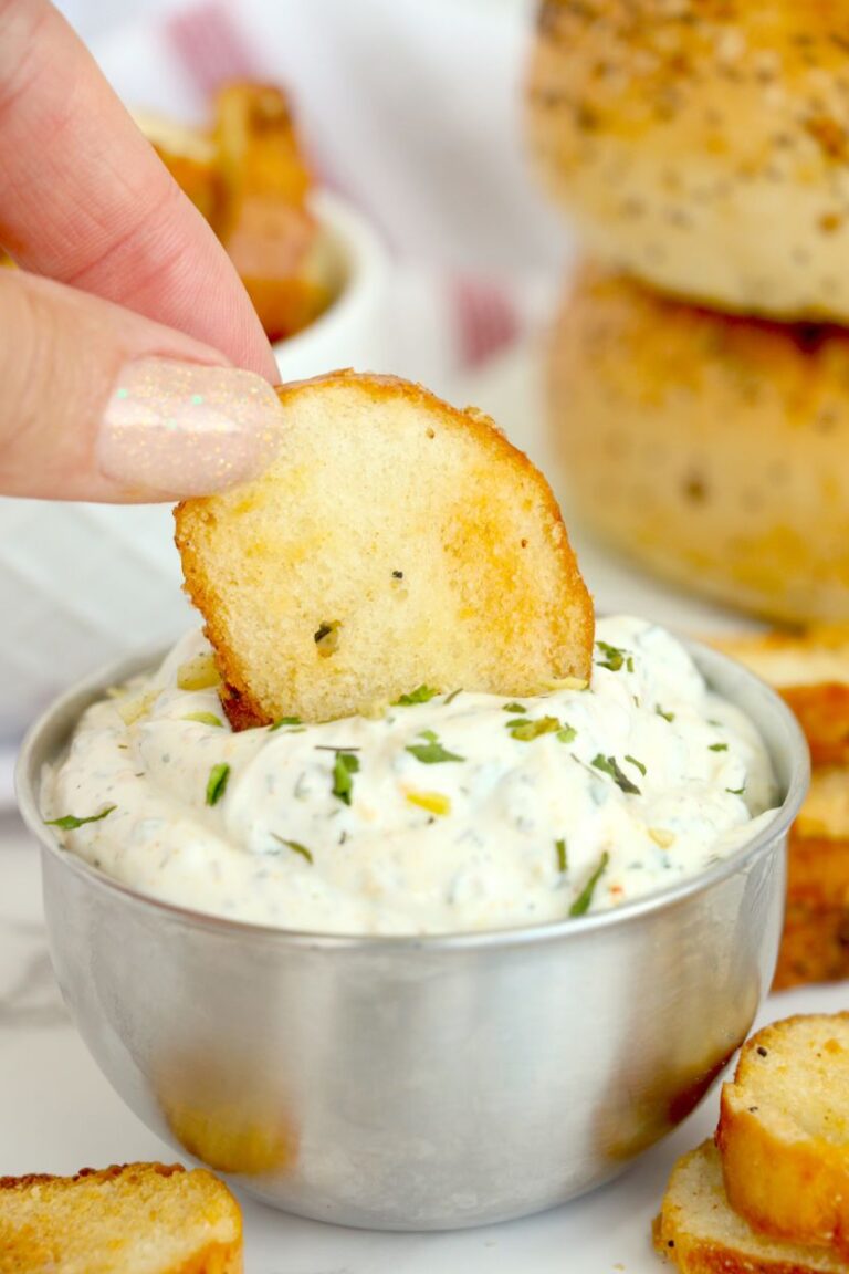 3 Ingredient Air Fryer Homemade Bagel Chips Totes In My Lunchbox