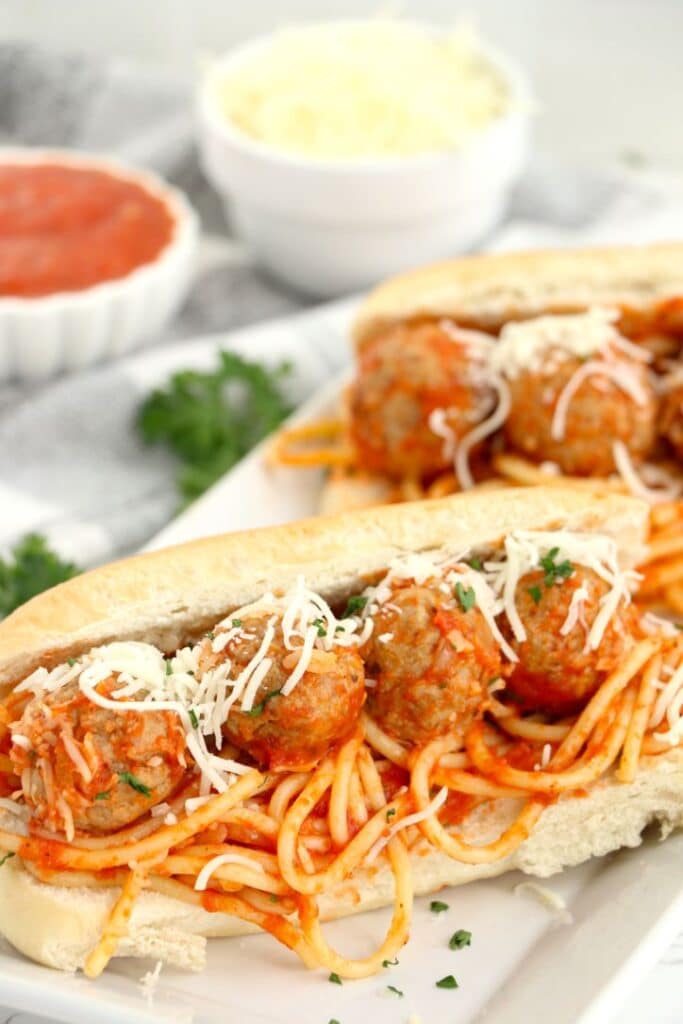 Air Fryer Meatball Subs Totes In My Lunchbox