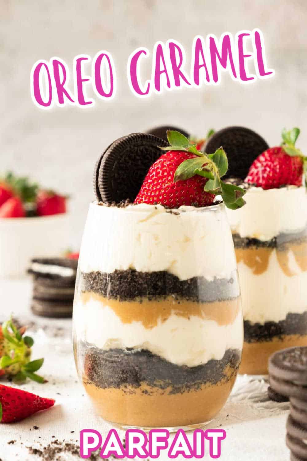 Oreo Dirt Cake Pudding Parfaits